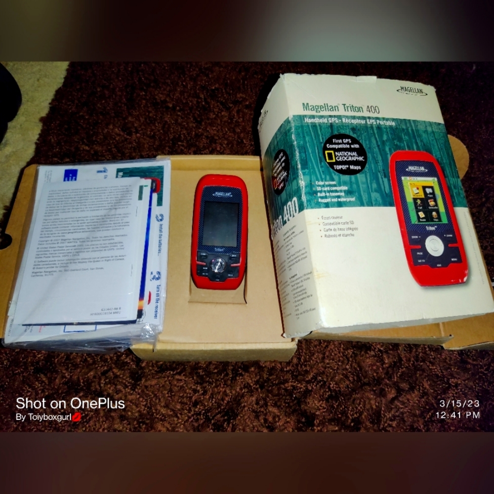 COPY - Magellan Triton 400gos for hiking,etc